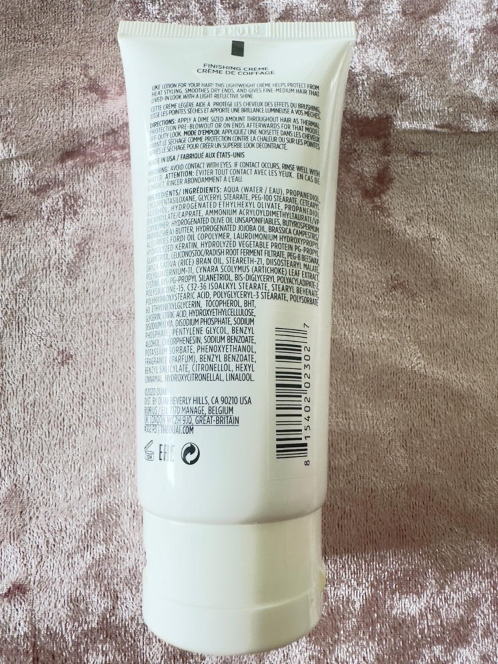 OUAI Finishing Hair Crème - 3.4oz - Picture 2 of 13